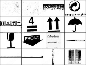 Arrow Symbols – Umbrella Photoshop Brushes