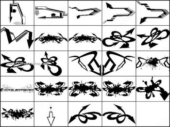 Graffiti Arrows Brush Pack