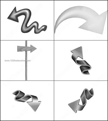 Free Photoshop Arrow Brushes