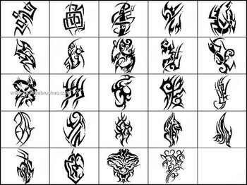 Photoshop Tribal Tattoo Brushes