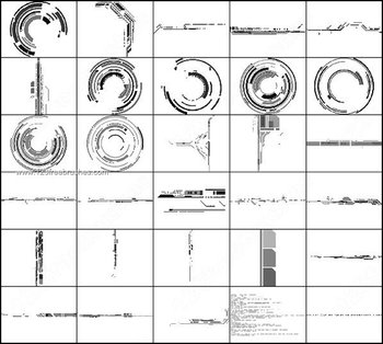Photoshop Tech Shape Brushes