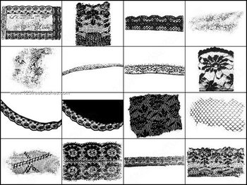 Fishnet Lace Texture Brushes Photoshop Free