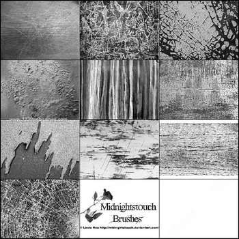 Grunge Wood Texture Photoshop Brushes