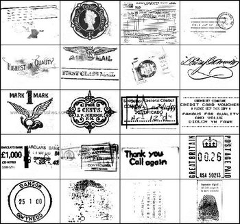 Old Stamp Photoshop Brushes