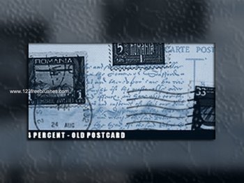 Old Post Card Brushes